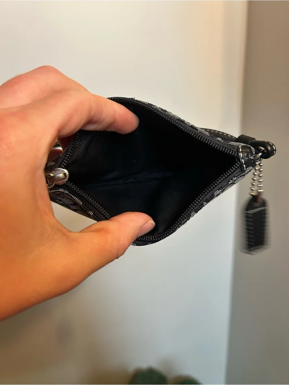 Coach small wristlet